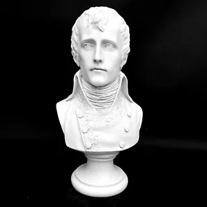 NAPOLEON AS FIRST CONSUL - MARBLE BUST / SCULPTURE MADE IN ENGLAND 10.5" - Picture 1 of 10