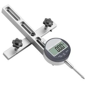 Digital Messuhr 0~25.4mm mit eloxierte Aluminiumstange Tischkreissägen Messgerät - Bild 1 von 9