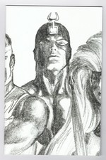 FANTASTIC FOUR #25 ALEX ROSS TIMELESS 1:100 B&W SKETCH VARIANTMARVEL COMICS