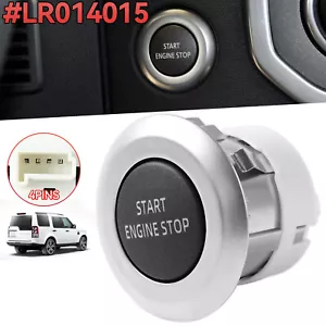 LR014015 Ignition Start Stop Button Fits For Land Rover Discovery 4 2010-2016 - Picture 1 of 9