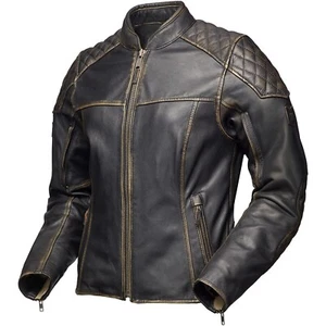 Damen Motorrad Jacke 46 - Modeka Phinix - Retro Biker Lederjacke Vintage - Bild 1 von 3