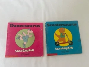 DANCESAURUS Karen Backstein & SCOOTERSAURUS Robb Lawrence 1989 Paperback - Picture 1 of 3