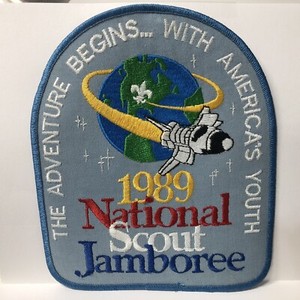 Vintage 1989 National Boy Scout Jamboree Americas Youth BSA Camp Patch