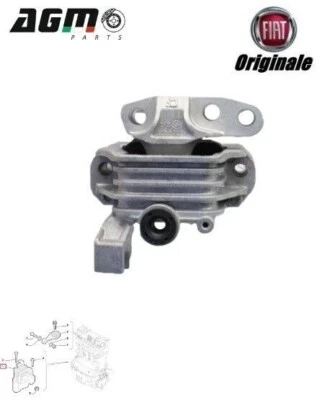 SUPPORTO SOSPENSIONE MOTORE DESTRO ORIGINALE FIAT BRAVO ALFA GIULIETTA 51805653 - Immagine 1 di 4