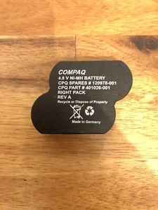 Batterie HP 401026-001/401027-001 - Compaq 4.8V Ni-Mh - Photo 1/6