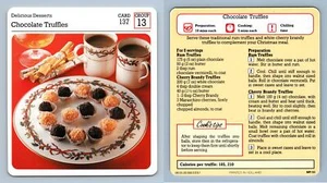 Chocolate Truffles #137 - Desserts - My Favourite Recipes Cardmark Card - Picture 1 of 1