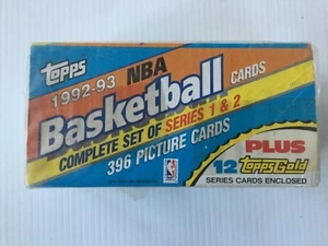 1992-93 Topps Basketball Factory Sealed Set - Includes 12 Topps Gold Bonus Cards! - Bild 1 von 5