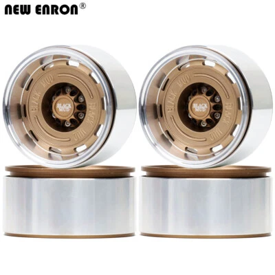 Alloy 2.6" Beadlock 12MM/17MM Negative 7.5 Wheel Rim For Axial 1/10 1/7 1/8 MK07 - Image 1 of 4