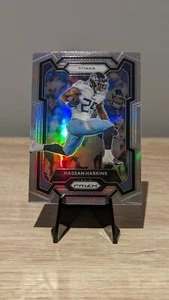 2023 Panini Prizm Football Hassan Haskins Silver Prizm Card #285 Titans - Picture 1 of 2