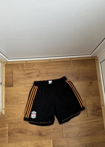 LIVERPOOL 2006 2007 TRAINING FOOTBALL SHORTS SOCCER SHORTS RARE M ADIDAS - Picture 1 of 6