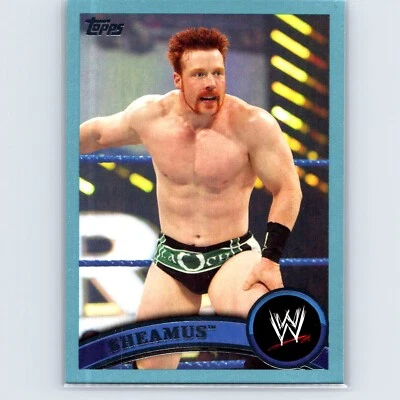 2011 Topps Sheamus #44 Blue #'d /2011 - Image 1 of 2