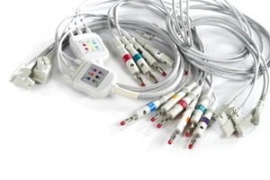 Philips 10 Leadwire Banana ECG Set For TC70 98980315167 - Picture 1 of 1