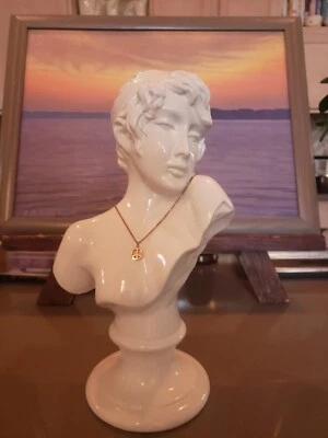 Collar signo paz oro rosa Foto 1 de 3