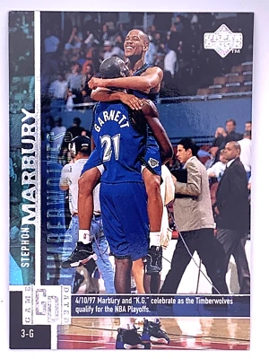 1997-98 Upper Deck - Stephon Marbury #255 - Image 1 of 2