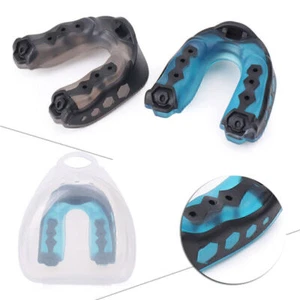 Teeth Mouth Protector Guard MMA Sparring Muay Thai Taekwondo MBA Mouthguard - Picture 1 of 15