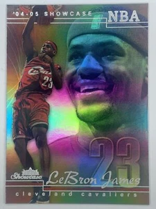 2004 Fleer Showcase #11 LeBron James NM+ Basketball Card - Picture 1 of 2