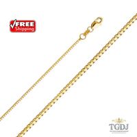 14K YELLOW GOLD 1.2MM OVAL CABLE CHAIN SATURN 18"NECKLACE W/2.5MM BEAD STATIONS