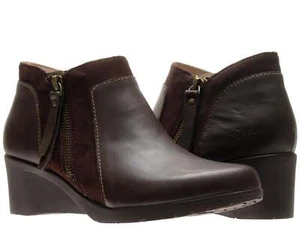 Jambu Cube-Hyper Grip Brown Wedge Women's Bootie WJ14CUB34 - Picture 1 of 16