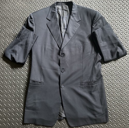 Gianni Versace Blazer Uomo 44 Blu Tuta Giacca Cappotto Collezione Navy (NO TAGLIA ETICHETTA