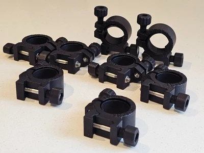 Fully Adjustable IR torch Mount for 25mm 30mm Lamp Bodies Picatinny Weaver Rail - Image 1 of 2