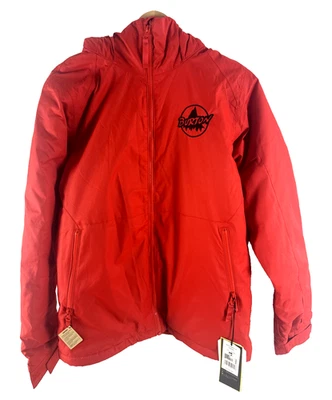 Burton Boys Amped JK Burner Esquí Snowboard Chaqueta Roja Nueva con Etiquetas Talla Grande Foto 1 de 4