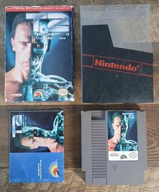 T2: Terminator 2 Judgment Day Game (Nintendo NES, 1992) Complete CIB - Tested