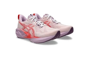 Asics Novablast 5 1012B765-101 Womens 11 White Coral Reef Running Shoes TF8020 - Picture 1 of 14