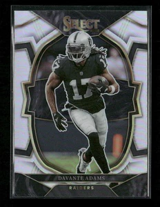2022 Panini Select - Concourse Davante Adams #17 Silver Prizm Raiders - Foto 1 di 6