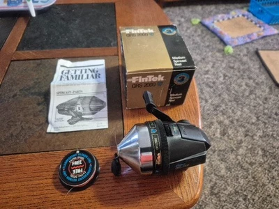 Винтажная катушка для спинкастинга Fintek QRS 2000, НОВАЯ В КОРОБКЕ С ДОКУМЕНТАМИ - Изображение 1 из 4