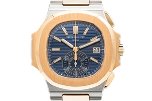 Patek Philippe Nautilus 40.5mm Steel & 18ct Rose Gold 5980/1AR-001 2015 - Picture 1 of 12