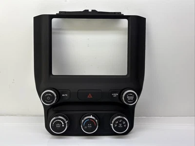 2019-2024 Ram 1500 Temperature Control Climate AC Heat Switch Bezel 68340283AD - Image 1 of 4