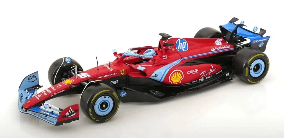 1 18 BURAGO Ferrari F1 Sf-24 #16 Miami Gp 2024 Charles Leclerc BU16815-L-MIAMI