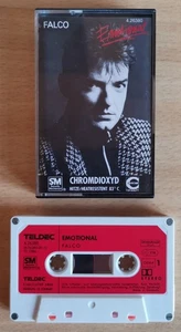 FALCO - original Teldec MC Tape "EMOTIONAL" Musikkassette 1986 !!! - Bild 1 von 3
