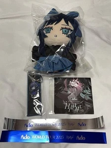 Ado Yamato Nadeshiko Sharan Sharan Ado-chan Plush Toy Sticker Tag World Travel - Picture 1 of 2
