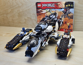 Lego - Ninjago Ultra Stealth Rider - 70595 - Incomplete