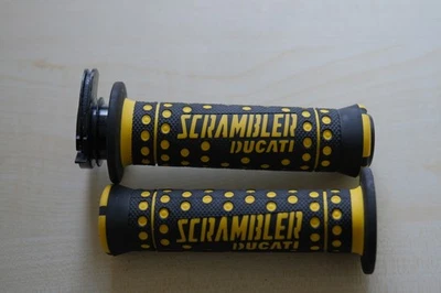 Ducati Scrambler Handlebar Grips - Throttle Tube -  Genuine Scrambler Flat Track - Image 1 of 2