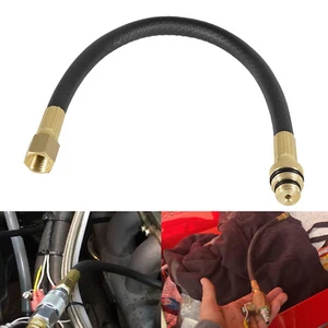 19700 Air Valve Holder 12" Flexible Hose Fits For 14mm 18mm Spark Plug Threads - Picture 1 of 9