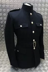 RM No1 Jacket British Marines Naval Dress Uniform & Cloth Belt 188/92/76cm - Picture 1 of 12