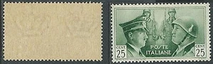 1941 REGNO FRATELLANZA D'ARMI NON EMESSO 25 CENT MNH ** - RF39 - Picture 1 of 1