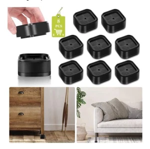 Bed Risers Heavy Duty Square Furniture Frame Lift for Couch Chair Desk - Picture 1 of 7