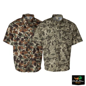NEW BANDED ACCELERATOR OTL FISHING SHIRT S/S OLD SCHOOL CAMO - Picture 1 of 4