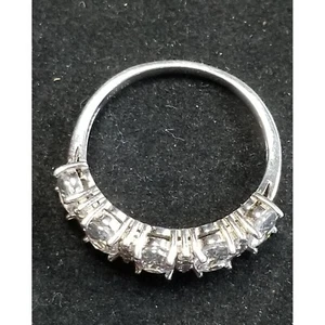 925 Sterling Silber Kristall Jem Ring Größe 8 - Bild 1 von 7
