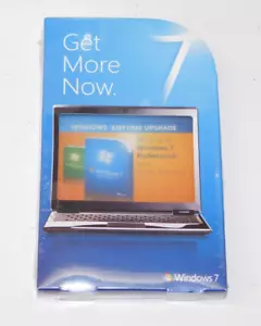 SEALED New Microsoft Windows 7 Home Premium to Professional Upgrade OS Software - Picture 1 of 3