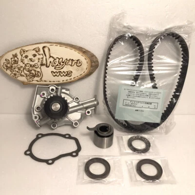 Correa de distribución de bomba de agua para Suzuki Cappuccino EA11R F6A 6 piezas ALTO CARA AZ-1 Foto 1 de 4