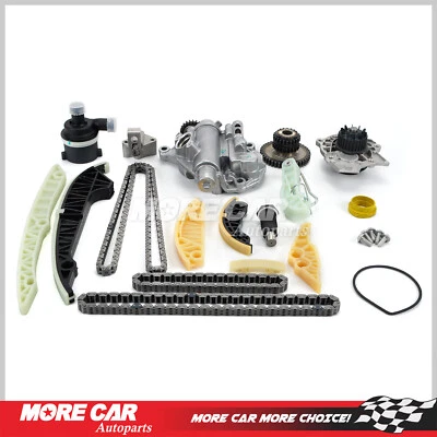 Kit de cadena de distribución bomba de agua de aceite para Audi A5 2012 2,0 L turboalimentado hasta 12/12/2011 Foto 1 de 4