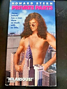 Private Parts (VHS, Full Frame, 1997) Howard Stern, Robin Quivers - Picture 1 of 2