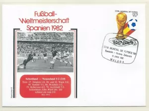 España Campeonato Mundial de Fútbol 1982 cubierta y cancelar partido Escocia-Nueva Zelanda - Imagen 1 de 1