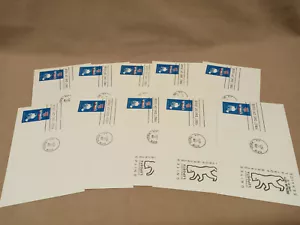 USPS Postkarten - ERSTE TAG AUSGABE - Menge 10 - UX59 (PCFD-UX59) - Bild 1 von 1
