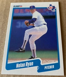 NOLAN RYAN HOF 1990 FLEER Card #313 NM-MT Condition - Bild 1 von 2