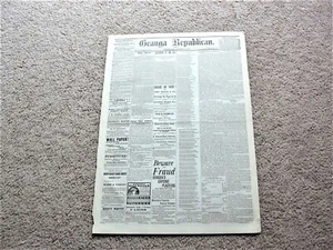 Geauga Republican, Wednesday, December 13, 1882- Chardon, Ohio Newspaper. - Picture 1 of 7